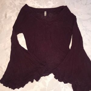 Free People flare long sleeve